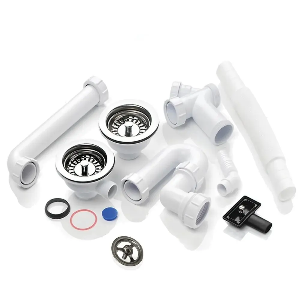 Astini RAK Rangemaster 1.5 Bowl Waste, Overflow & Plumbing Kit Kitchen Sinks