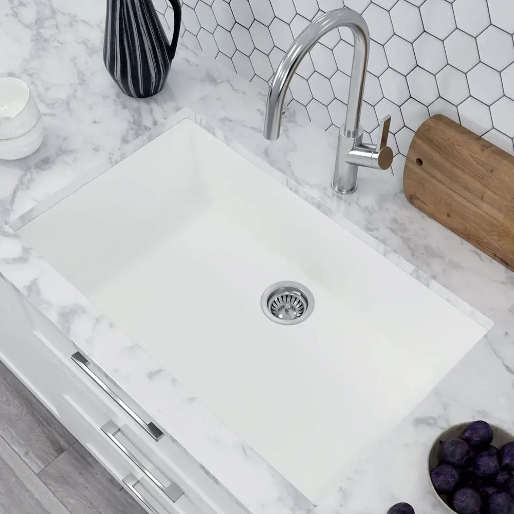 Astini Scuti 1.0 XL Bowl SMC Synthetic Inset/Undermount Kitchen Sink