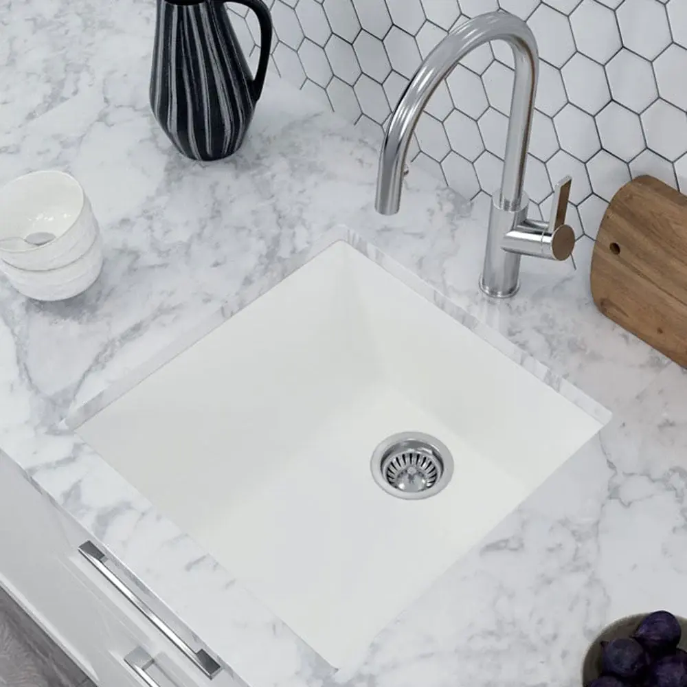 Astini Scuti 1.0 Medium Bowl SMC Synthetic Inset/Undermount Kitchen Sink