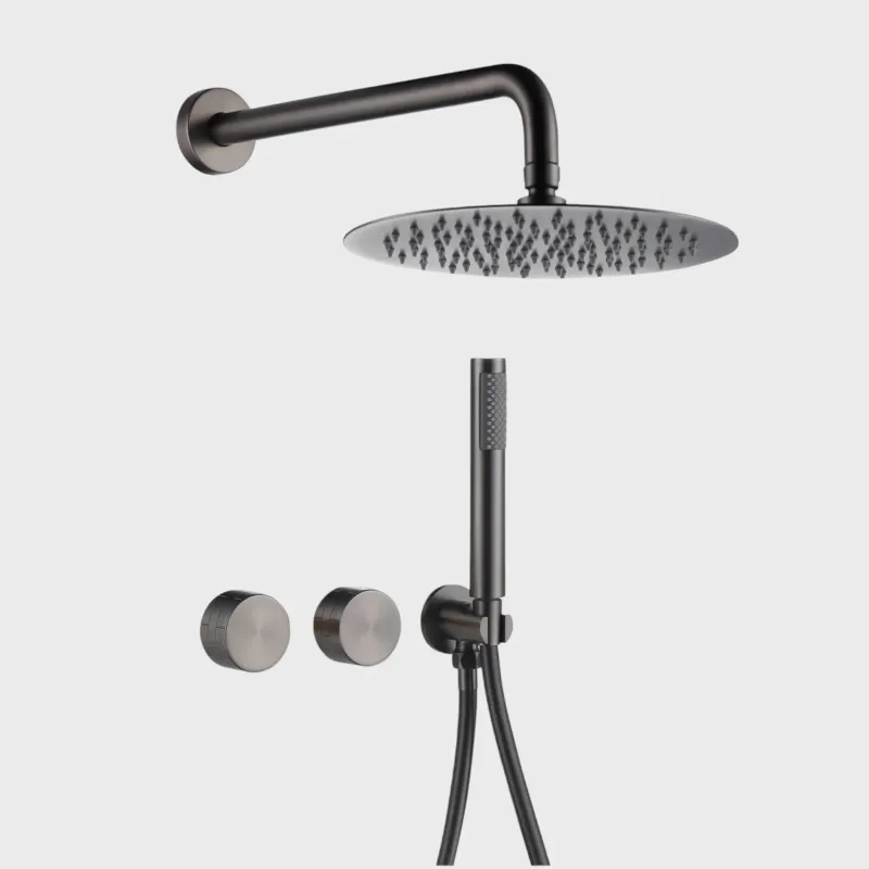 Composition mitigeur de douche thermostatique Anthracite - Cullinan | Durable Finish |