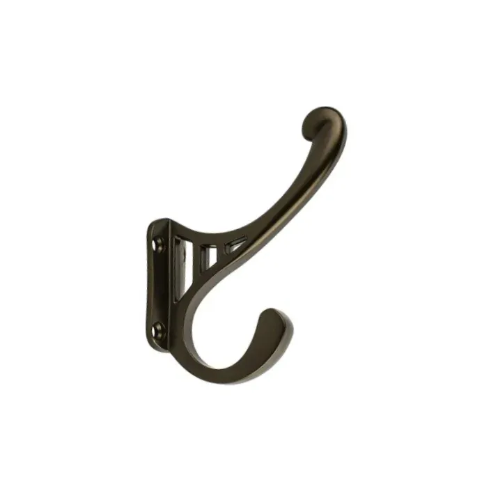 Oil Rubbed Copper-brown "Flair" Wall Coat Bathroom Hook