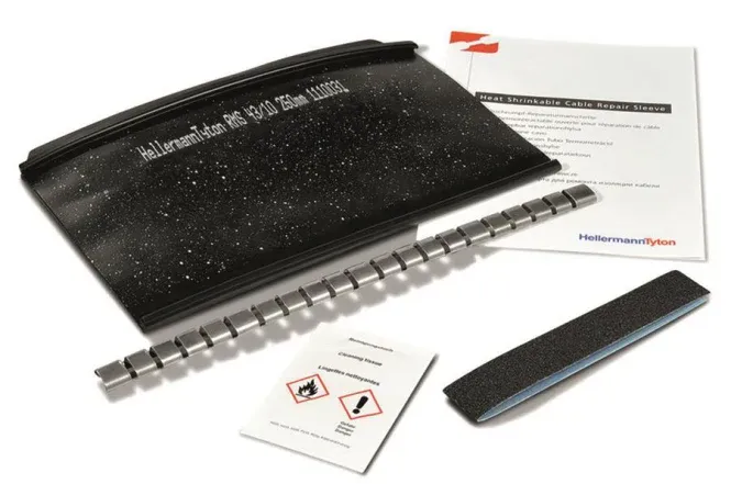 Hellermann RMS100-30-PO-X-BK 500mm Reparaturmanschette schwarz 450-20030