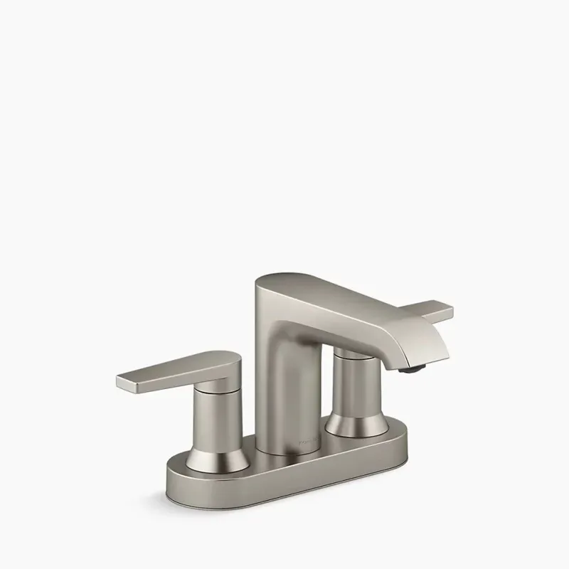 Kohler Hint Centerset bathroom sink faucet, 1.2 gpm K-97094-4-BN