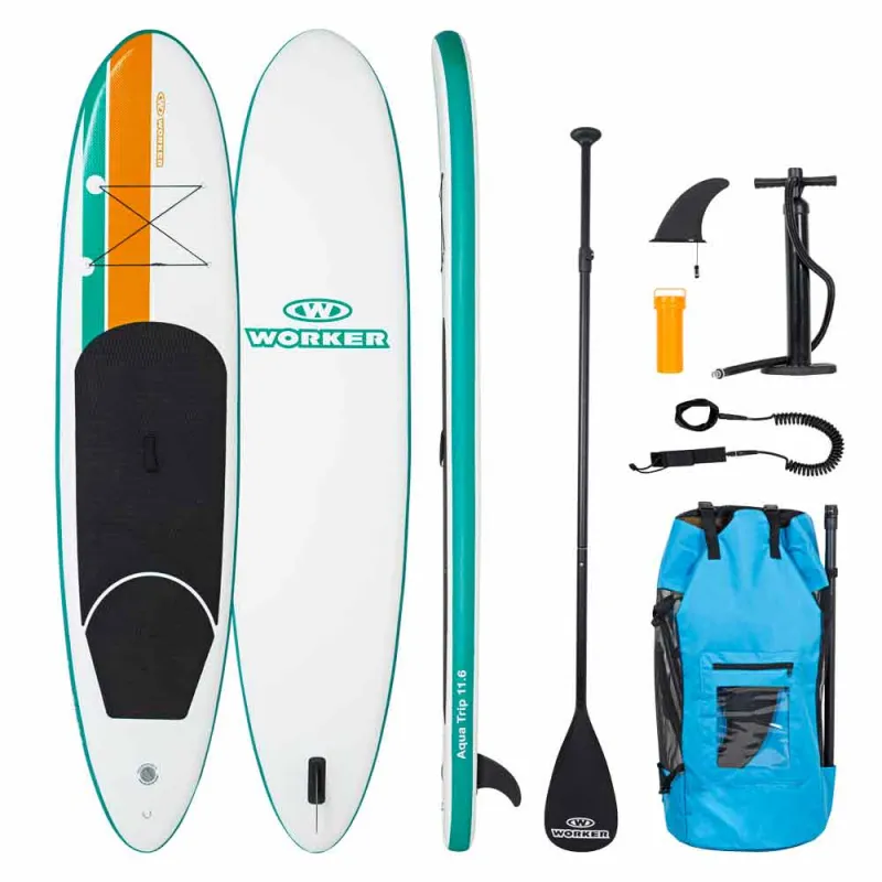 Paddle Board w/ Accessories WORKER WaveTrip 11’6” G2