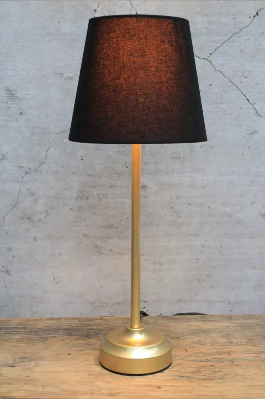Ceramic Table Lambton Fabric Shade Lamp