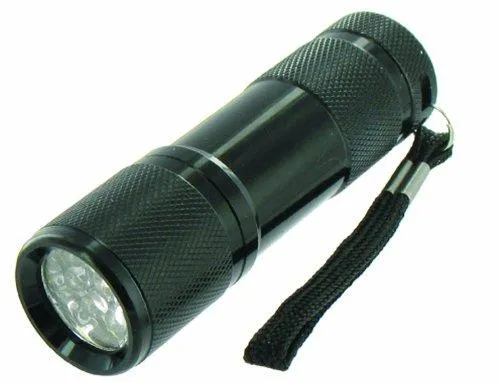 Highlander Cobra Ultra Bright LED Torch - Onyx
