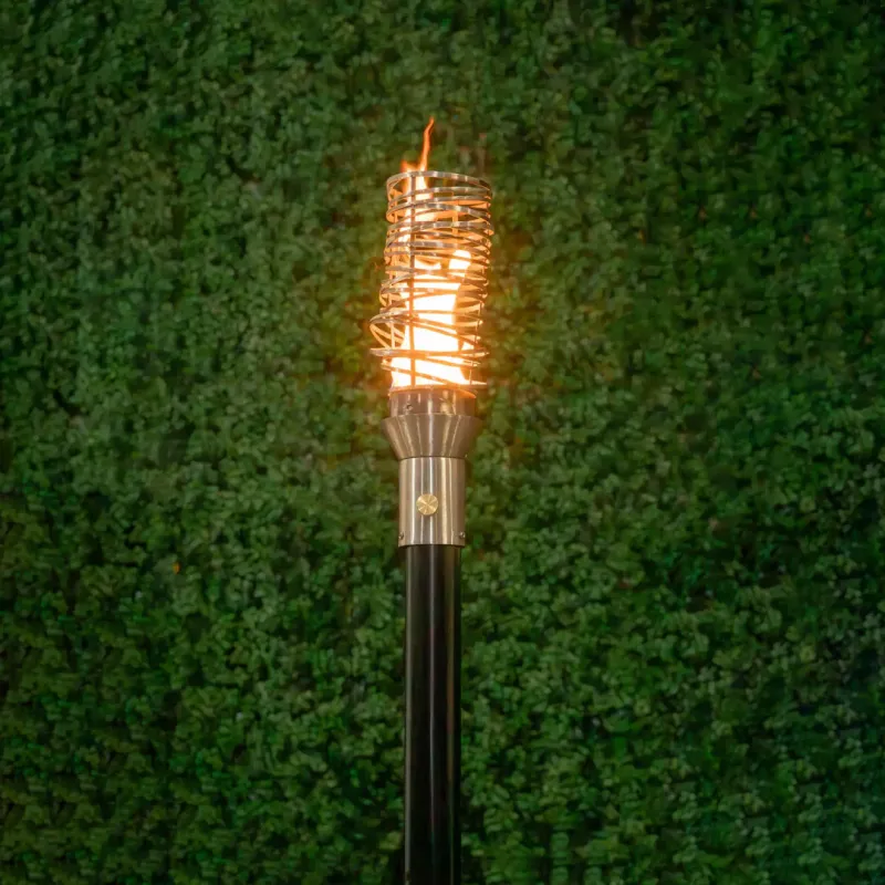 Outdoor Plus TANGLED Fire Torch Stainless Hardened Bronze Finish