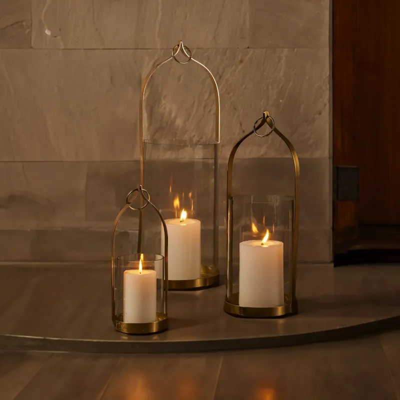 TEMPLE ARN AURUM METAL LANTERN