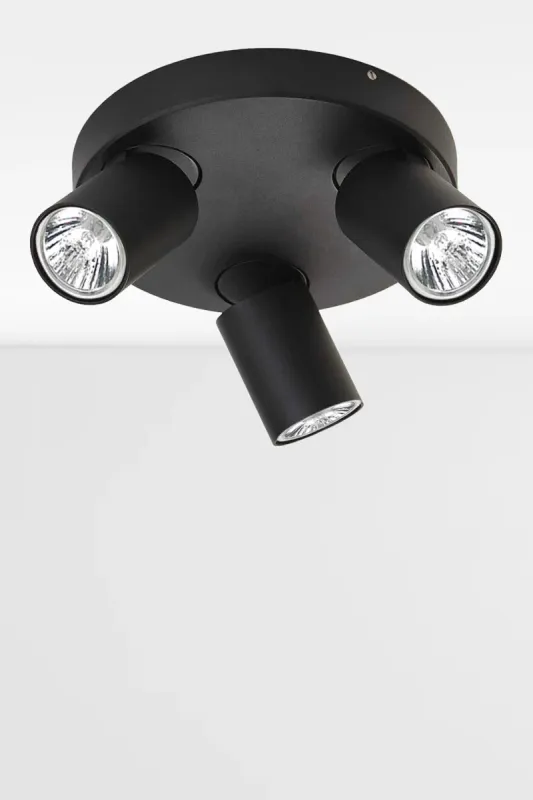 Elgin Adjustable Tripartite Ceiling Spotlight