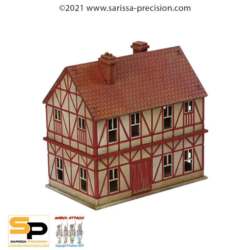 360-Degree European Timber Frame Farmhouse (20mm)