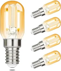 E14 LED Warmweiss Gl¨¹hbirne: 4 Pack T22 Timeless LED Lampen 2W Retro Edison Sockel Birne 2700K Warmwei? Leuchtmittel En...