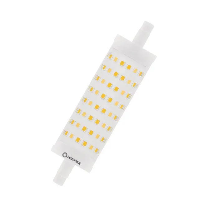 LEDV LED Stablampe 15-125W/827 2000lm R7s L118mm D28mm dimmbar 300° EEK E