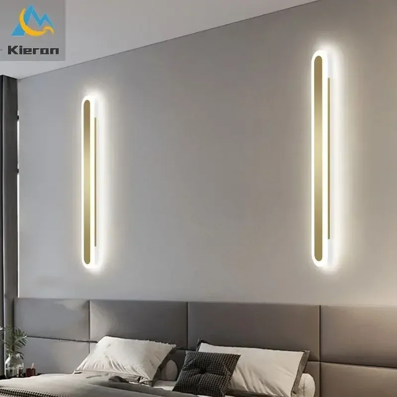 Afralia™ LED Strip Wall Lights Bedroom Living Room Stairway Decor Remote Control
