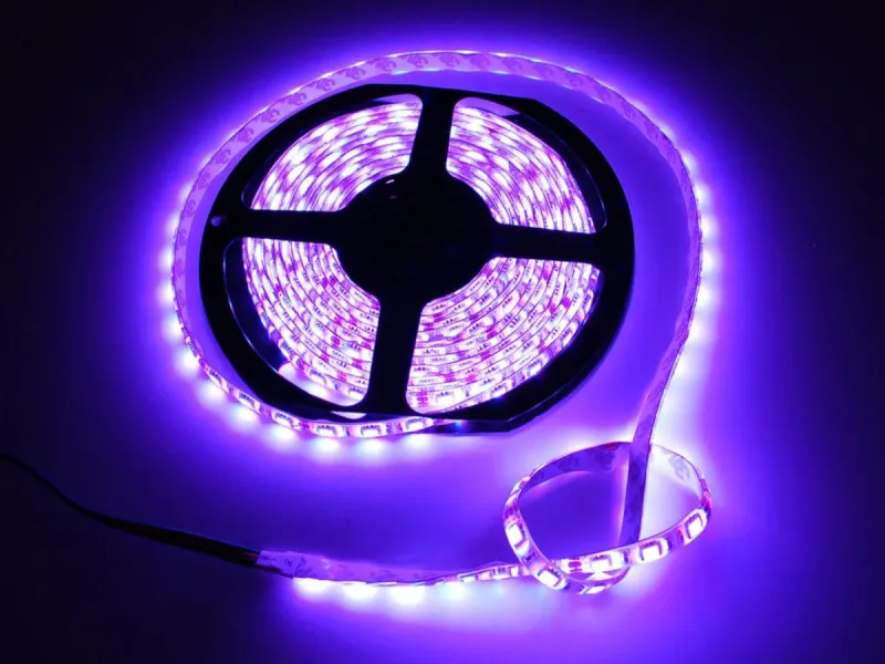 RGB LED Weatherproof flexi-strip 60 LED (1m) Remote Control