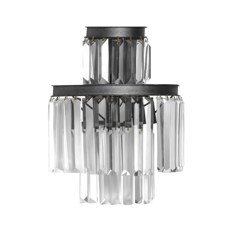 Art Deco Crystal Wall Buoyant – Glamorous 10 Bulb Design