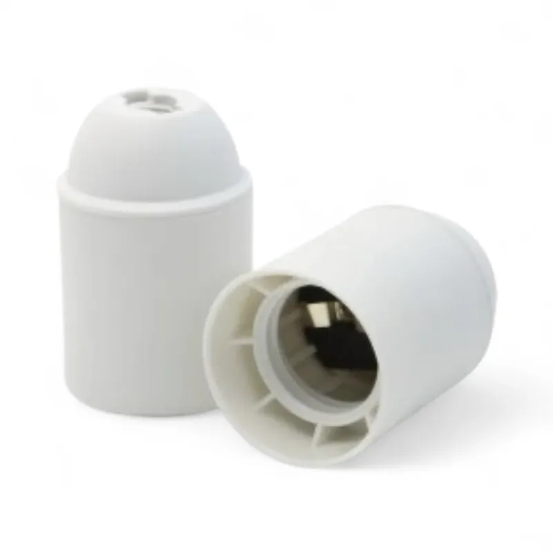 Douille Lisse E27 Blanche - Support Ampoule Default
