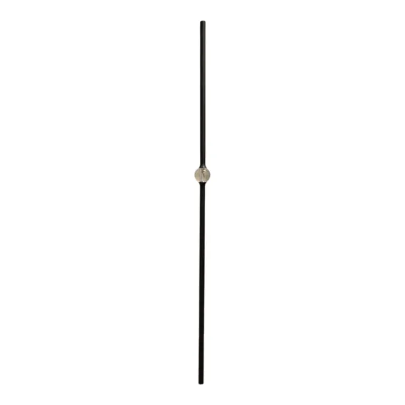 Modern ROUND Distinct Orb - Iron Baluster - 5/8" x 44" - LIH-HOL65744A