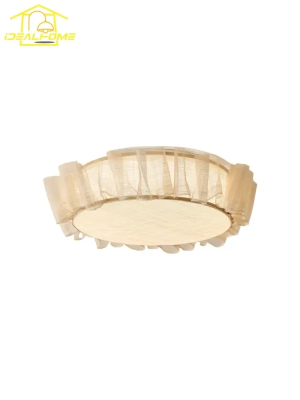 Afralia™ Cream Wind LED Ceiling Light- Minimalist French Design Home Decor