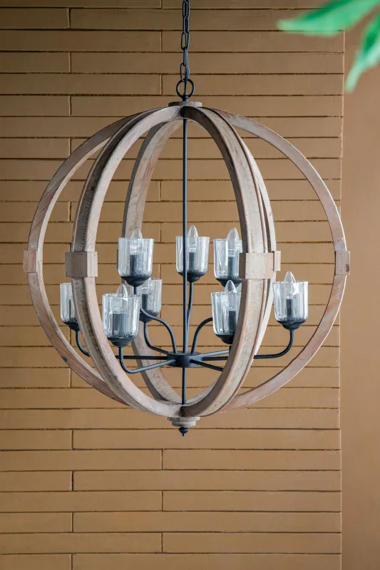 UL Listed Chandelier, Hanging Light Fixture Adaptable Chain Kitchen, Bulb Not Included
