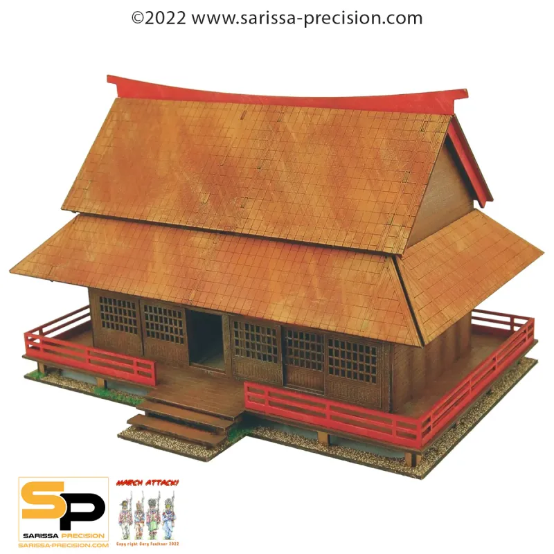 Self-Leveling Samurai House