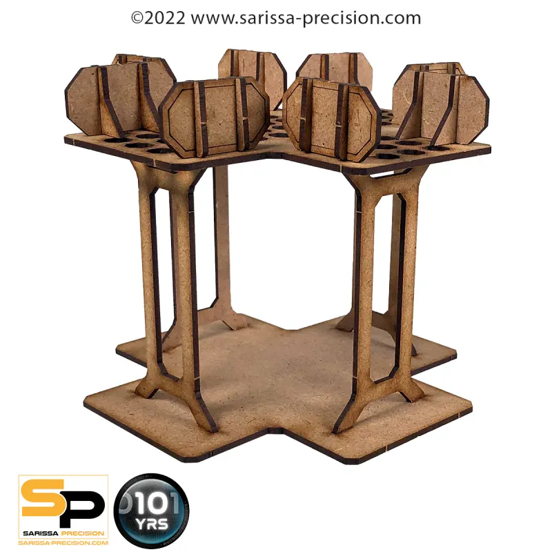 Zone Theta - Gantry - Level One 4 Way Intersection