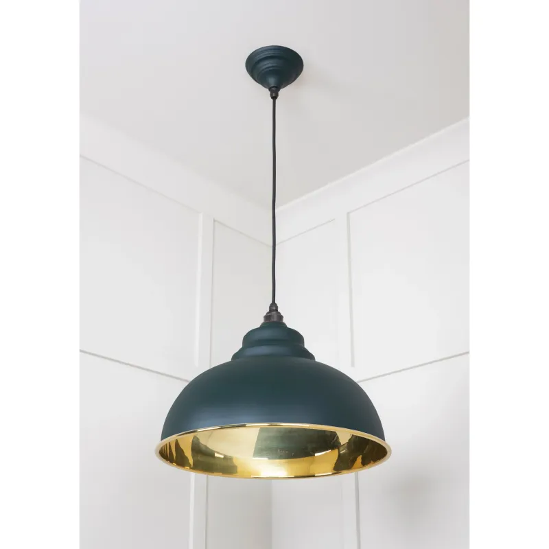 Silky Brass Harborne Pendant Dingle | From Anvil