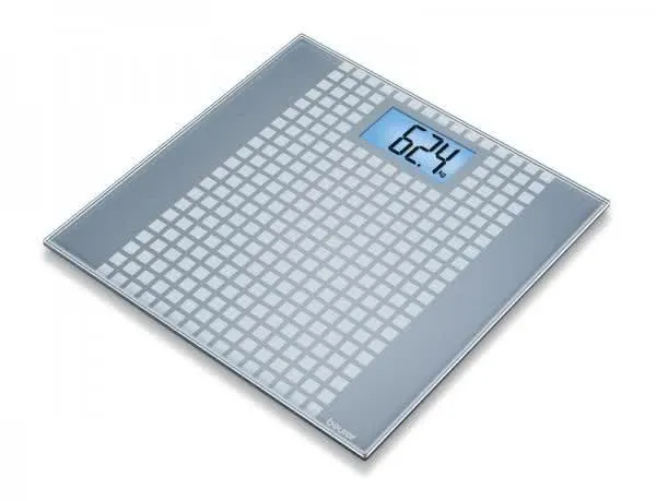 Beurer GS 206 Squares Glaswaage LCD-Beleuchtung 756.63