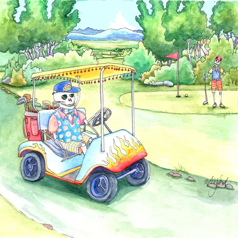 Day Dead Tiles: Dead on Hole 13