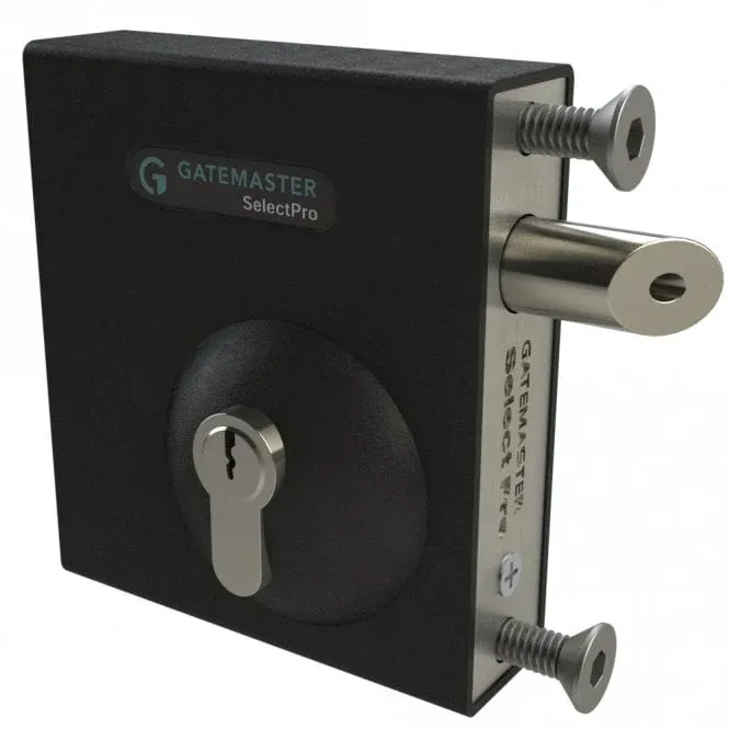 Gate Master: Bolt-on maxi throw keylatch - 40 to 60 mm frames