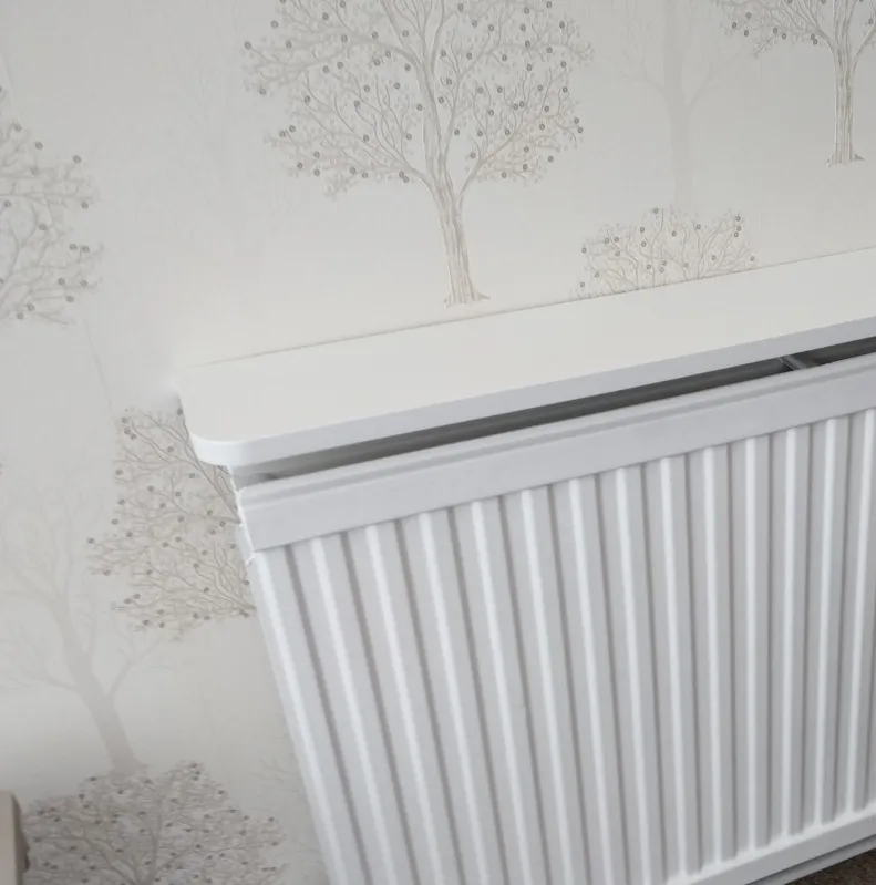 Made to Measure Rounded Radiator Top Shelf Windowsill made tough 1.8cm thickness material