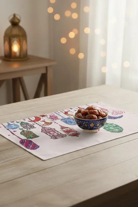Ramadan Lanterns Placemat - 39*49 cm