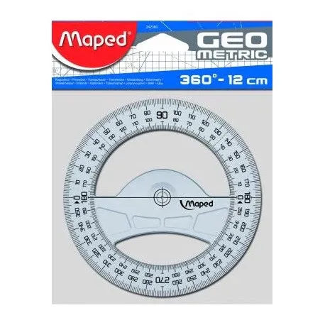 Rapporteur Geo Metric 360° 12cm -20% Bubble Level