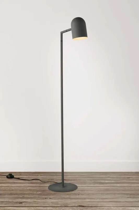 Milton Floor Lamp Stainless Steel Housing