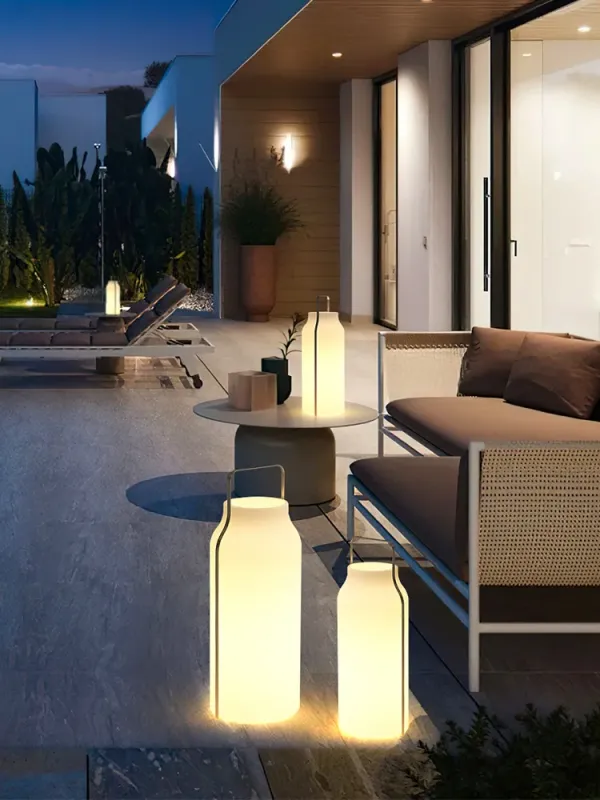 Afralia™ LED Stainless Steel Outdoor Lawn Light: Waterproof, Handheld, & Atmosphere-Enhancing. from Dusk Till Dawn