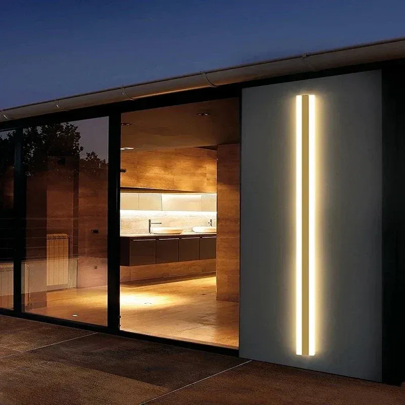 Afralia™ Moisture-proof LED Wall Lamp Outdoor Areas, Corridors, and Balconies - Gold, IP65, 110V/220V