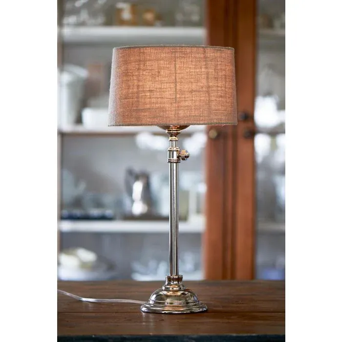 Apartment Lamp shiny platinum