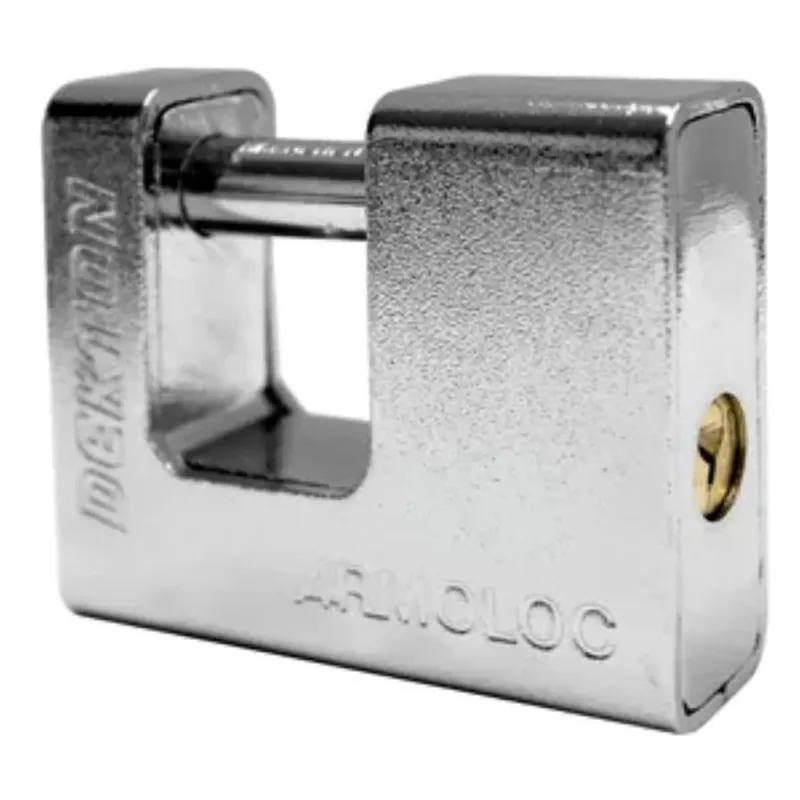 Dekton 80mm Armoured Reinforced Padlock | High-Grade Hardened Steel