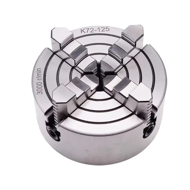 Afralia™ 125mm 4 Jaw Lathe Chuck - SANOU Brand - Manual All-metal Scroll Chuck