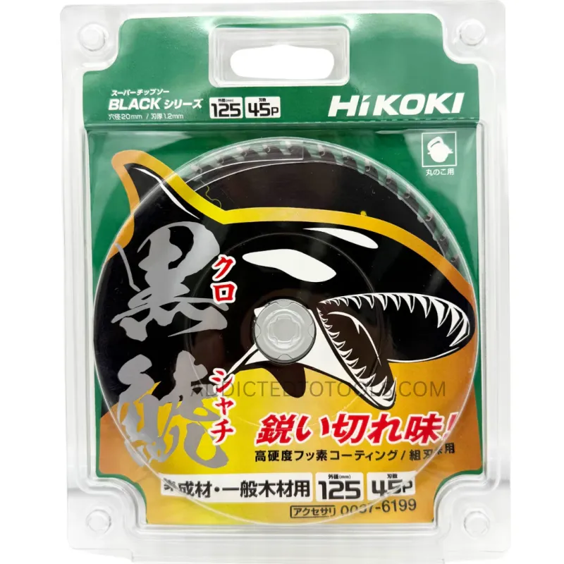 HiKOKI Super Tipped Saw Blade – Onyx Kuroshachi 125mm 45T