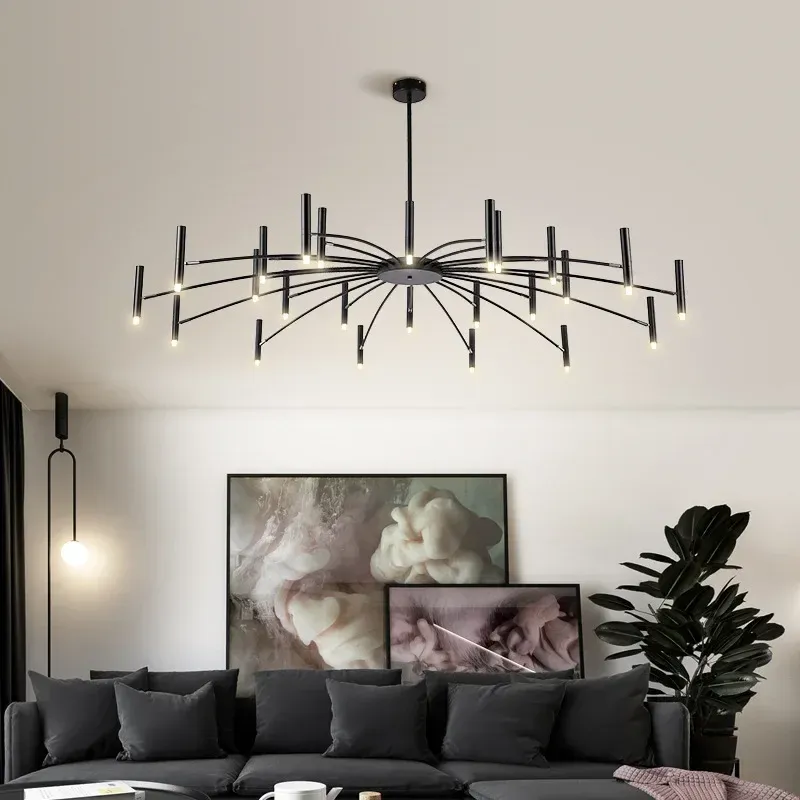 Afralia™ Art Pendant Chandelier - Nordic LED Indoor Lighting Fixture Entryways