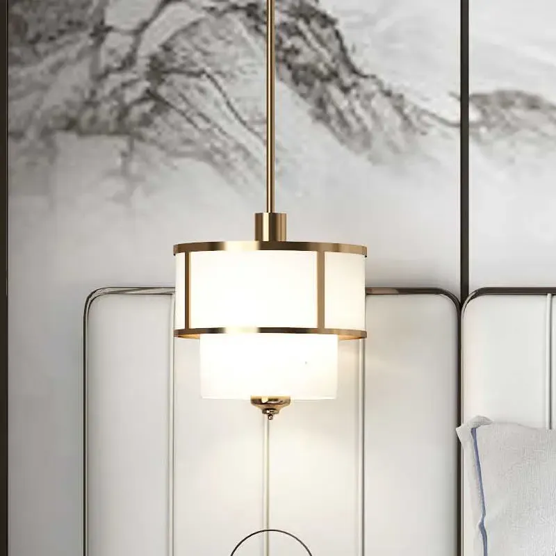 Afralia™ Current Fabric LED Pendant Lights Home Decoration