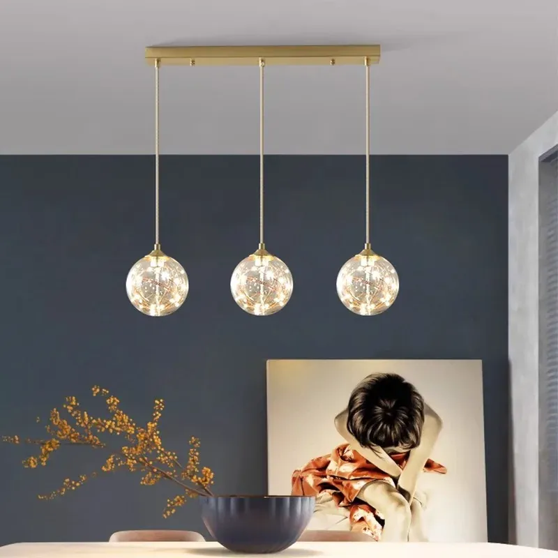 Afralia™ Cutting-edge Chandeliers: Dining Room Pendant Lights Ceiling - Indoor Hanging Lamps