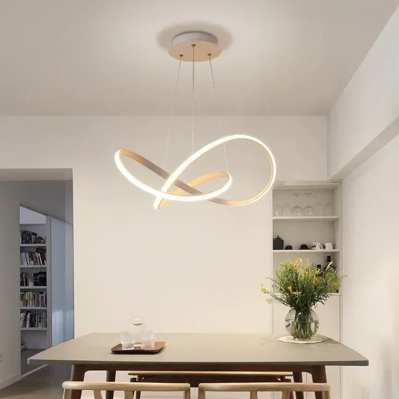 Afralia™ Modern LED Pendant Buoyant Home Decor Lighting Fixture