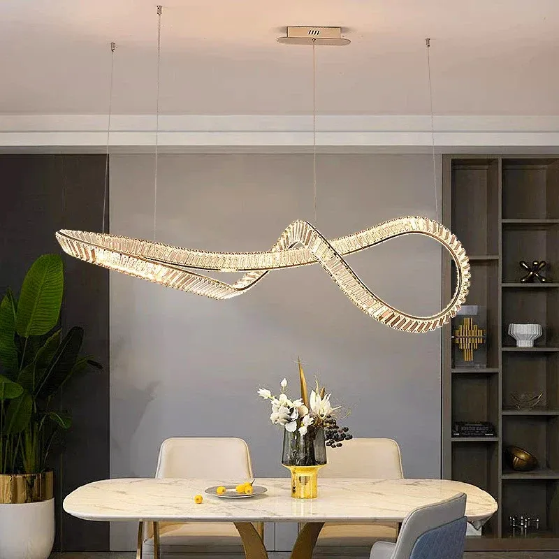 Afralia™ Nordic Dining Room Pendant Buoyant Chandelier Indoor Ceiling Lighting Compatible Smart Switches