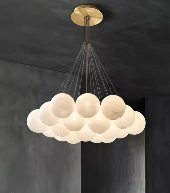 Afralia™ Present-day LED Pendant Chandeliers Indoor Living and Dining Room Lighting Entryways
