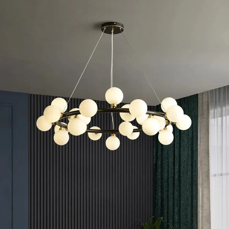 Chandelier Ceiling Light Afralia™ Contemporary LED Pendant Chandeliers Living Room and Dining Room Lighting