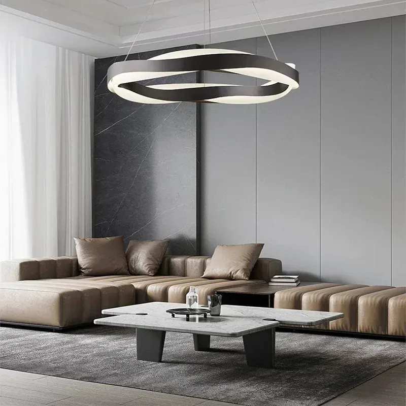 Flush Mount Afralia™ Cutting-edge LED Pendant Light Bedroom, Living Room, Dining Room