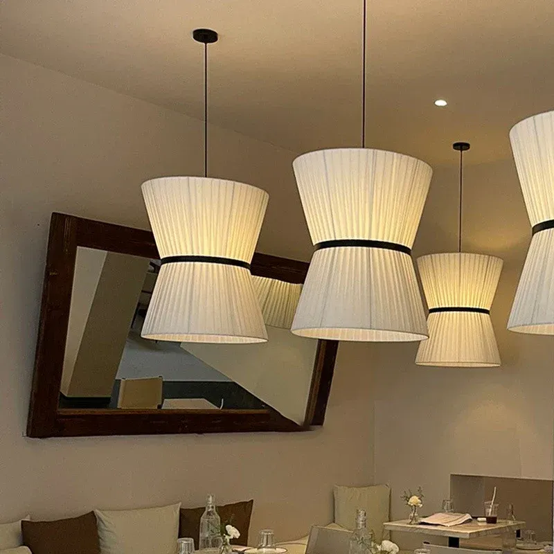 Recessed Downlight Afralia™ Classic Wabi Sabi Fabric Chandelier Pendant Lights Home & Dining Decor