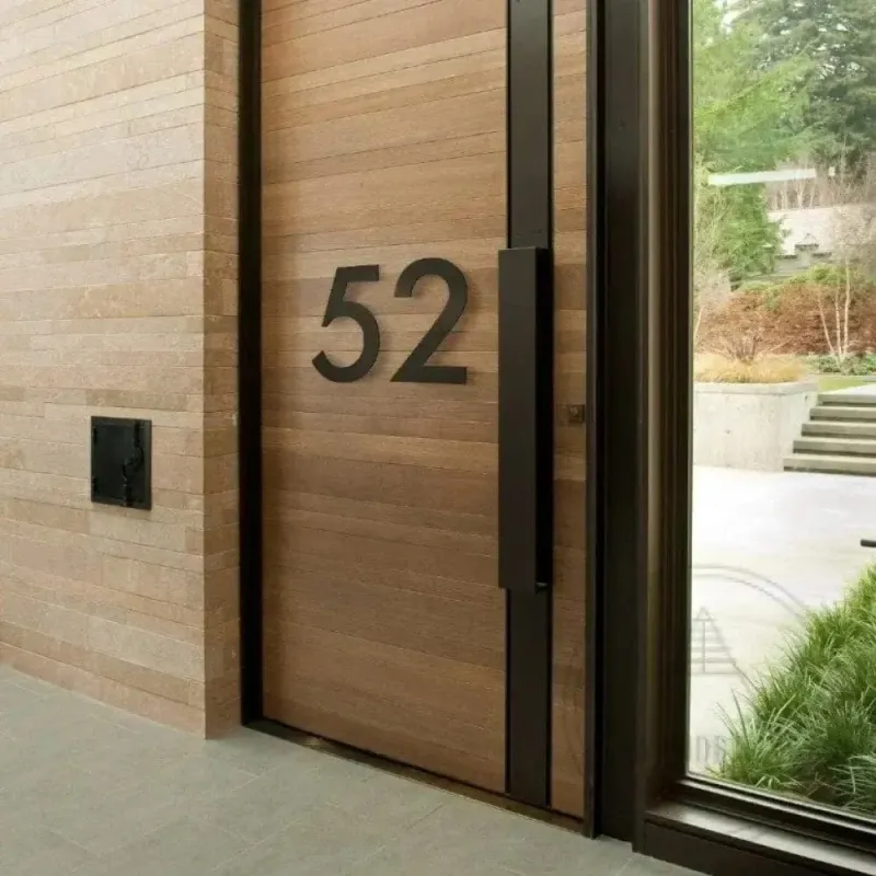 Bayside Luxe - Floating Letters & Numbers Signage Bronze Finish