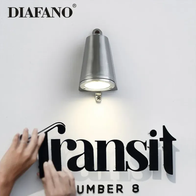 Afralia™ Outdoor LED Wall Lamp Downlight Garden Porch Park Balcony Street Airy